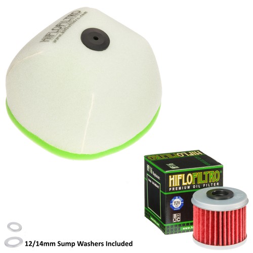 Crf250 oil filter and air - oil,