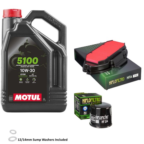 Nc750 air oil filter service - nc750, x